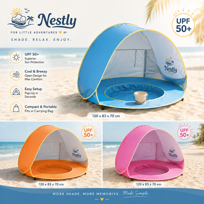 Nestly - UV Protected Beach Tent™